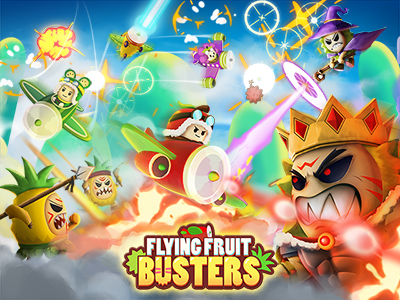 Flying Fruit Busters, Construct 3